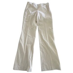 NWT Dana Buchman Aphrodite Corduroy Pants Women’s 10 Parchment Ivory Bootcut 33”